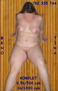 Sex seznamka, Ona hled jeho - BRNO-jsem plnothl brunetka,uspokojm t i vckrt dle tv chuti,orlek bez ne do konce,klasika,69,piss,pnsk anl vibrtorem nebo pipnkem,citliv mas prostaty,foot,byt mm kousek z centra,nejsem privt!na vku nesejde!500/30min,1000hodinka bez p