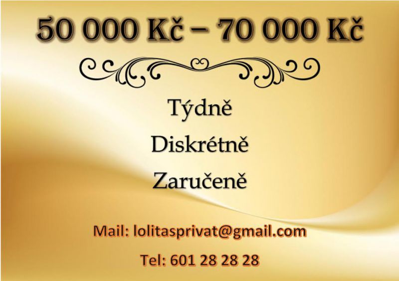 Sex seznamka, Ona hled ji - Super prce!! A 70 000 tdn!!!, 18 let, Praha